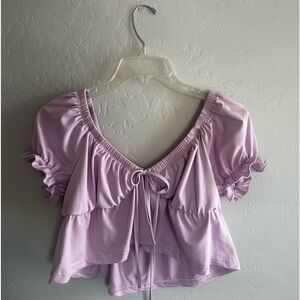 Vintage purple blouse